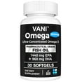 Wild Caught EPA DHA Omega 3 Fish Oil 2520mg - Pharm Grade Fish Oil for ...