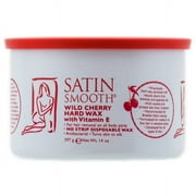 Satin Smooth Natural Pure and Simple Wax  Wild Cherry Hard Wax With Vitamin E - 14 oz