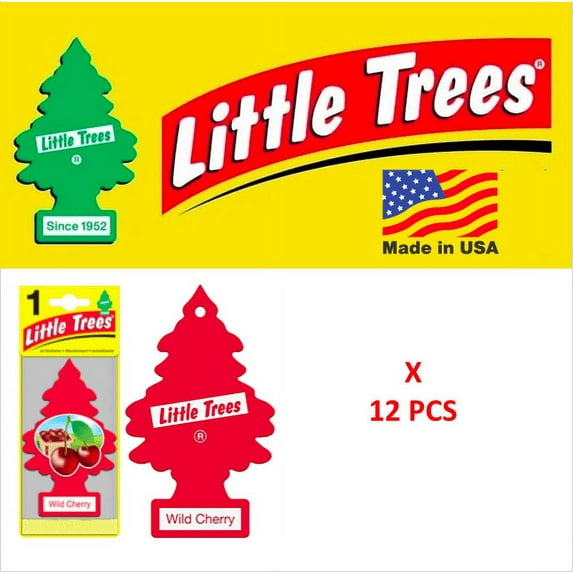 Wild Cherry Little Trees U1P-10311 MADE IN USA Pack of 12