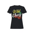 thumbnail image 1 of Wild Cherry Retro Design Women's T-shirt, 1 of 3
