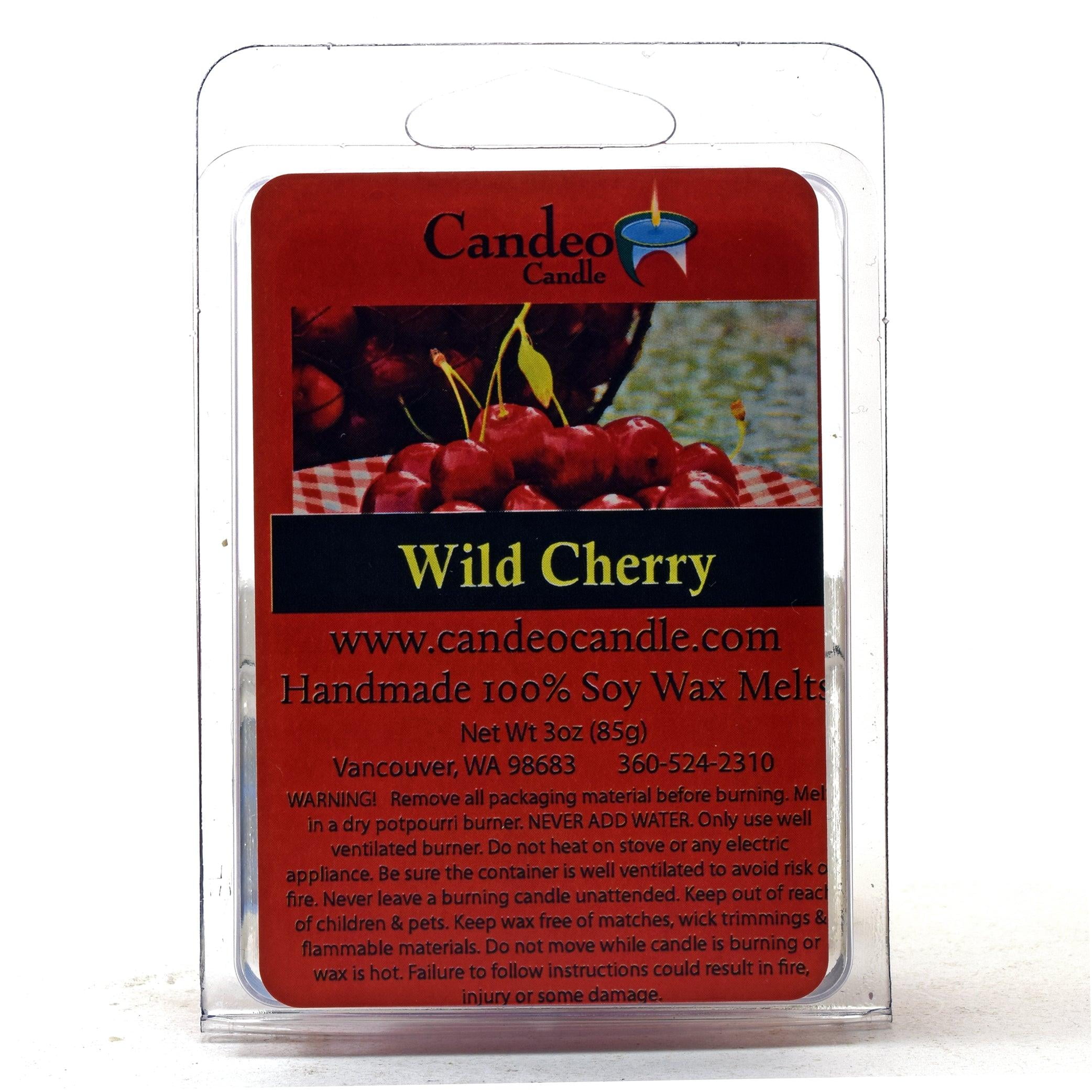 Wild Cherry, Soy Melt Cubes, 2-Pack