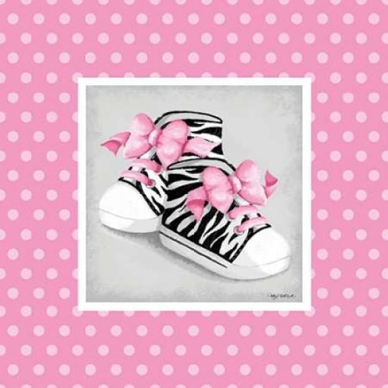 Wild Child High Top Canvas Art - Kathy Middlebrook (24 x 24)
