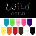 thumbnail image 1 of Pet and Dog Bandana Rhinestone, "Wild Child", 1 of 10