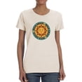thumbnail image 1 of Wild Child Sun Seal T-Shirt Women -Smartprints Designs, Female Large, 1 of 4