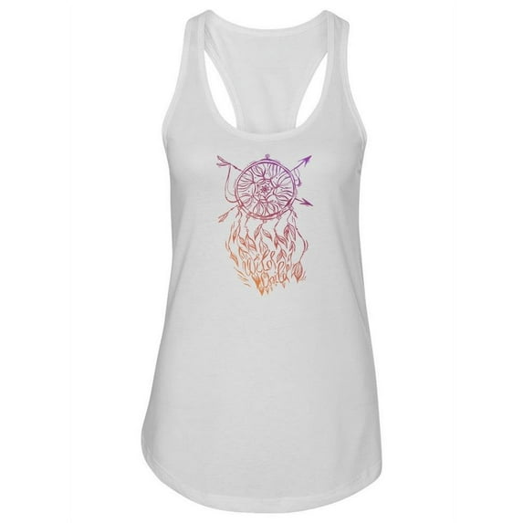 Wild Child Tribal Dream Catcher Tank Women -Image by Shutterstock, Female Medium