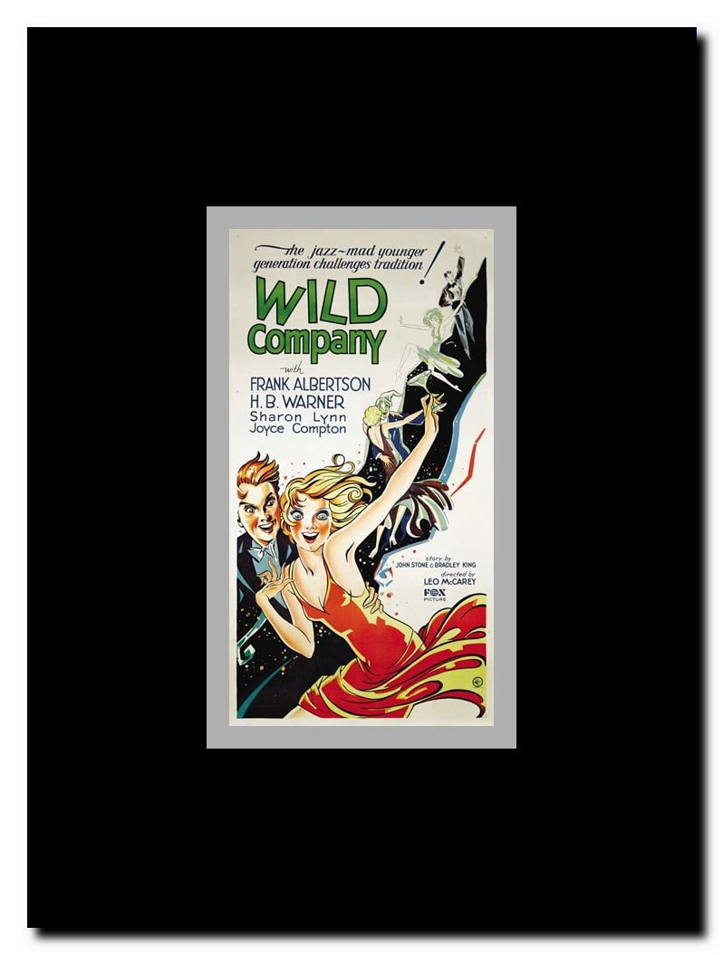 Wild Company Framed Movie Poster