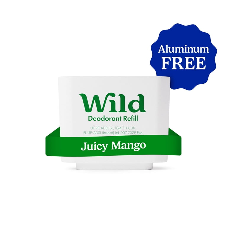 Wild Stick Deodorant Refill, Juicy Mango. Aluminum Free, for Women