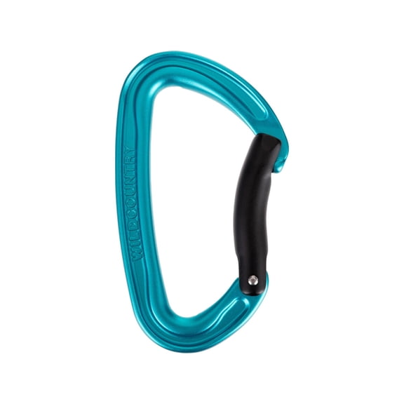 Wild Country Climbing Wildsport Bent Gate, Turquoise, One size