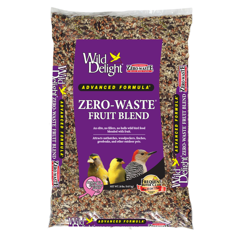 Wild Delight 360200 20 Lb ZeroWaste Fruit Blend Bird Feed
