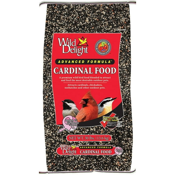 Wild Delight (#376300) Advanced Formula Cardinal Food, 30# bag