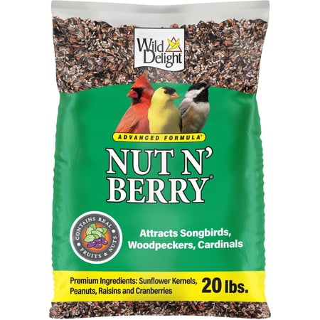 Wild Delight Advanced Formula Nut N Berry Wild Bird Food 20 lb