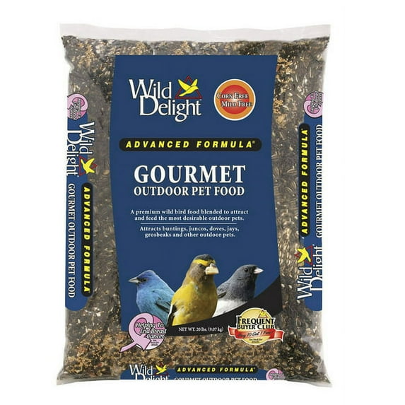 Wild Delight Gourmet Outdoor Wild Bird Food, 20lbs