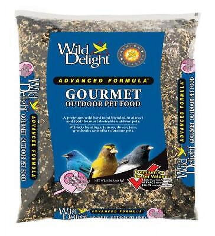 Wild Delight Gourmet Assorted Species Sunflower Seeds Wild Bird Food 8