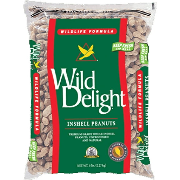Wild Delight Inshell Peanuts, GGA1 5 lb