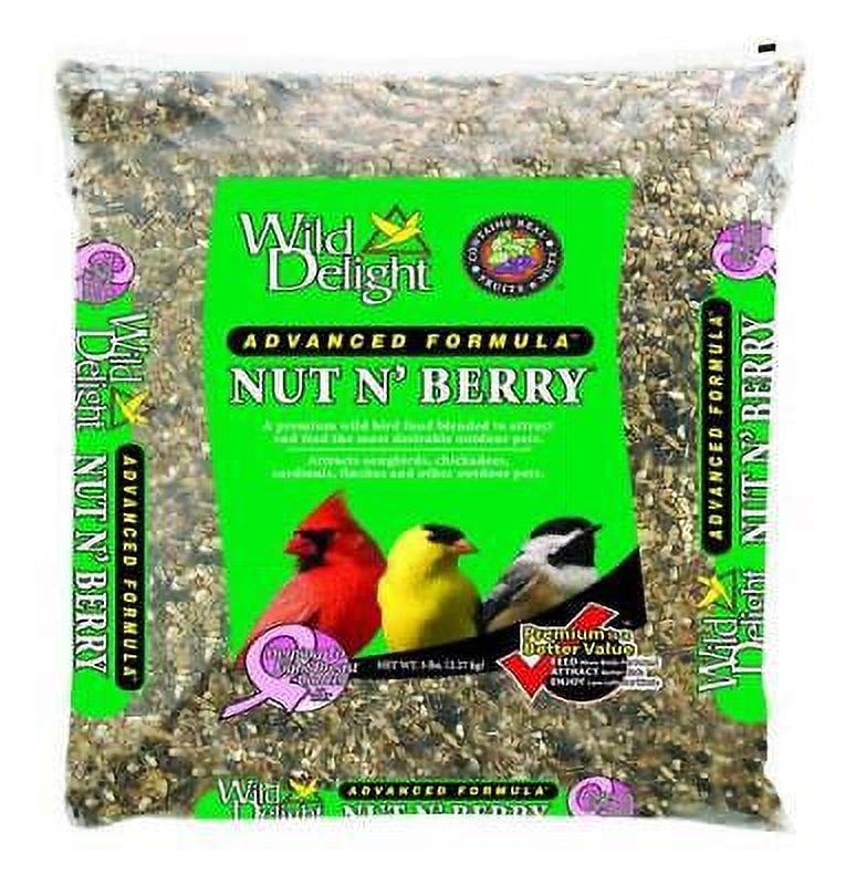 Wild Delight Nut N Berry Assorted Species Sunflower Kernels Wild Bird