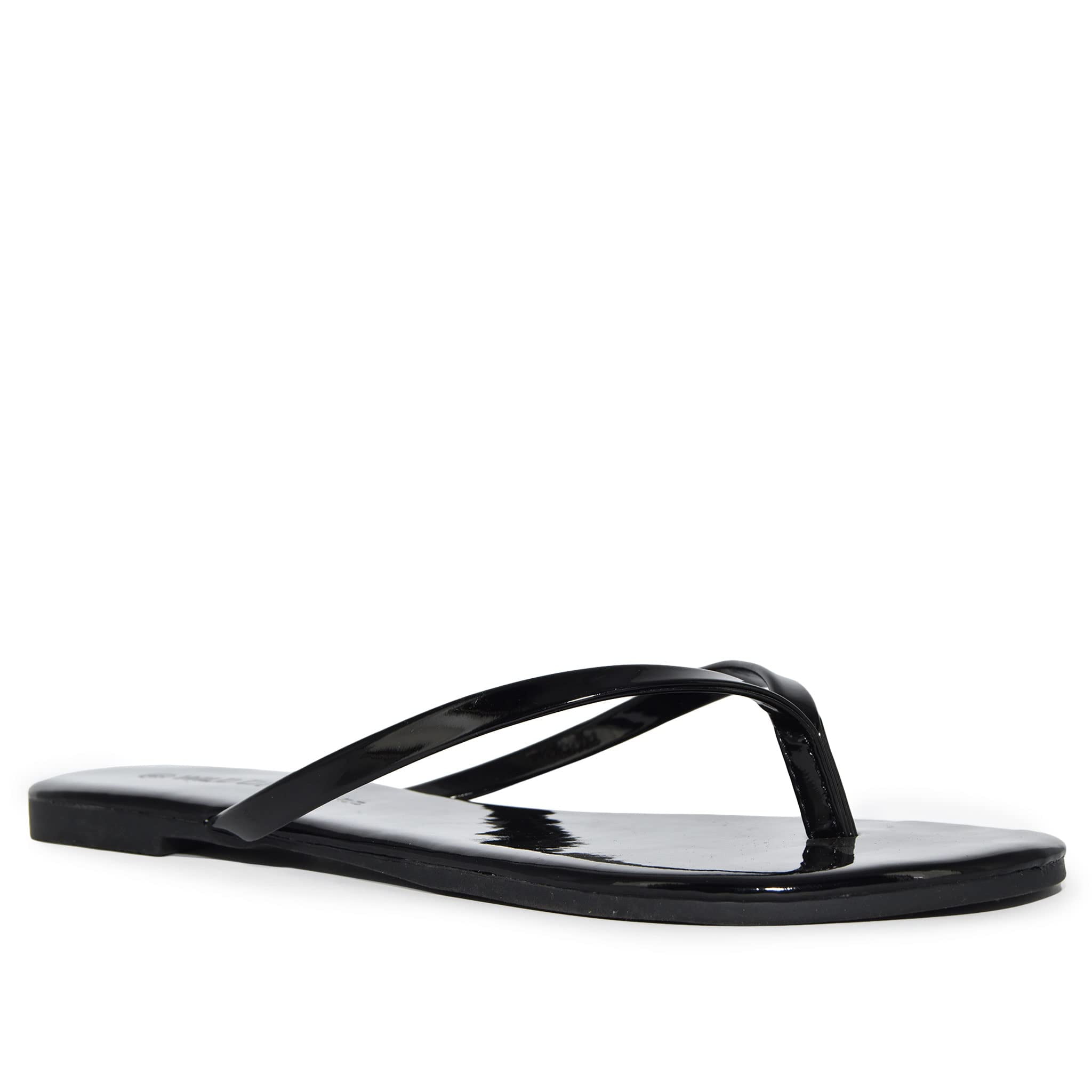Ladies Sandals Black Patent Leather Flip Flops Tory Burch Black Patent  Leather Millers Miller Sandals Flip