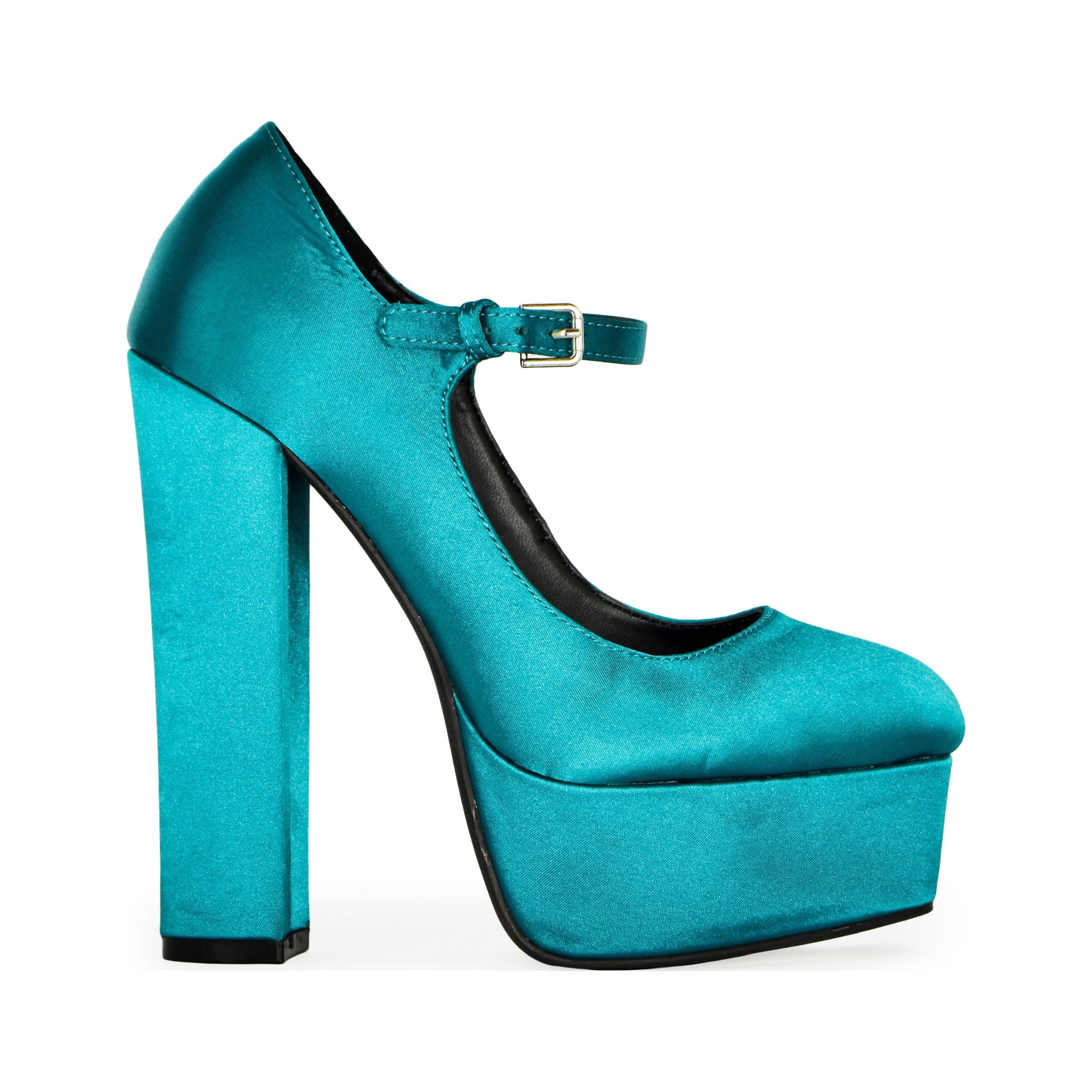 Mary Jane Platform Shoes with 5-inch Chunky Heels – FantasiaWear
