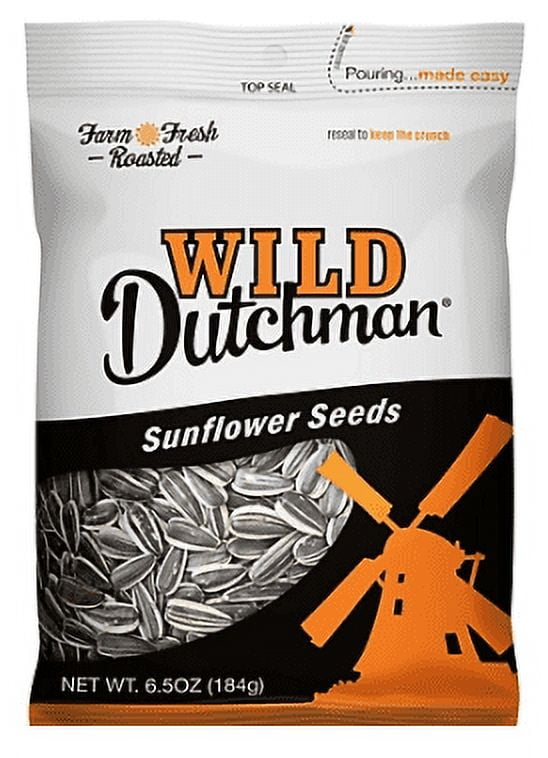 Wild Dutchman 5013 - Original Jumbo Sunflower Seeds, Original Salted Flavor