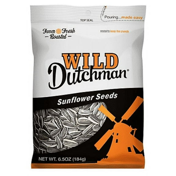 Wild Dutchman 5013 - Original Jumbo Sunflower Seeds, Original Salted Flavor