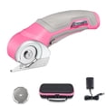 thumbnail image 1 of Wild Edge Cordless Electric Scissors, 4V 2.5 Ah High-Capacity Rechargeable Cardboard Cutter with Rapid Charger and Hard Carrying Case for Cutting Fabric, Carpet, Leather, Felt, Cardboard, Plastic, 1 of 8