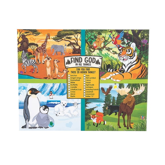 Wild Encounters Vbs Mini Image Hunt - Stationery - 50 Pieces