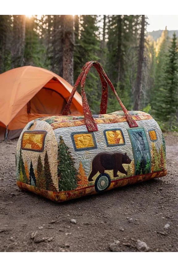 Wild Escape Quilted Duffle Bag