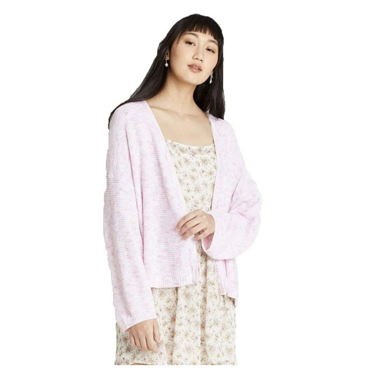 Wild fable pink cardigan sale