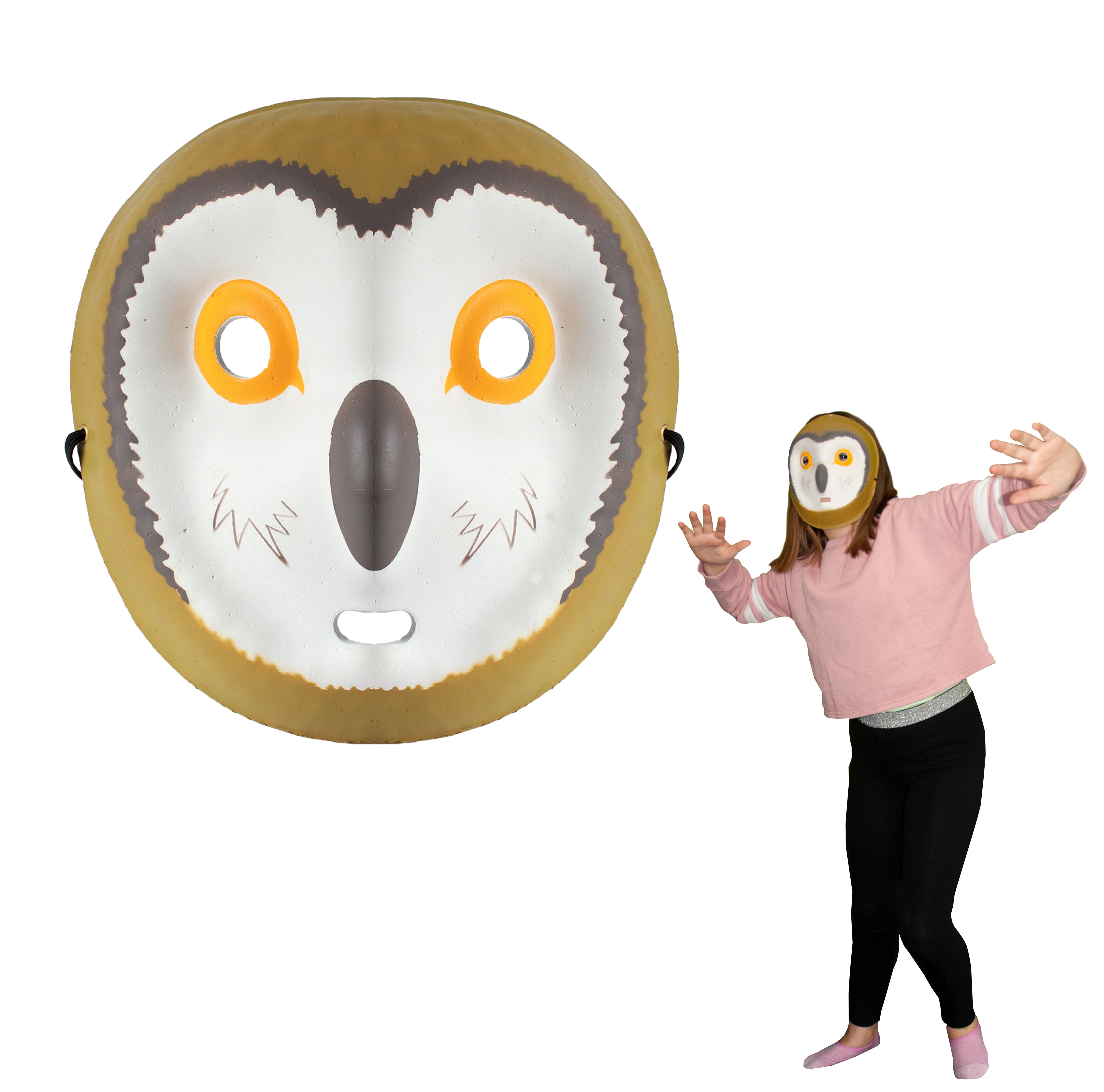 Wild Faces - Owl Mask by Deluxebase, Foam Animal Face Mask for Kids ...