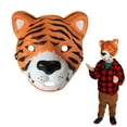 thumbnail image 1 of Wild Faces Tiger Mask from Deluxebase – Foam Animal Face Mask for Kids’ Pretend Play & Parties, 1 of 4