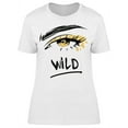 thumbnail image 1 of Wild Female Eye T-Shirt Women -Image by Shutterstock, Female 3X-Large, 1 of 2