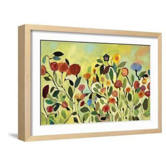 Wild Field, Botanical Framed Art Print Wall Art by Kim Parker Sold by Art.Com