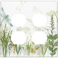 Wild Flower Dragonfly 1 Gang Toggle Light Switch Cover Plates
