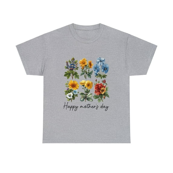 Wild Flower Happy Mother's Day Shirt, Flower Mama Shirt ID-0229-8NQR