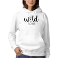 thumbnail image 1 of Wild Flower Single Daisy Hoodie Women -Image by Shutterstock, Female XX-Large, 1 of 4