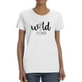 thumbnail image 1 of Wild Flower Single Daisy T-Shirt Women -Image by Shutterstock, Female x-Large, 1 of 4