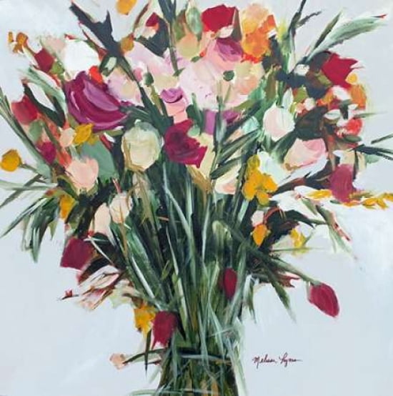 Wild Flowers Canvas Art - Melissa Lyons (24 x 24)