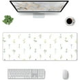thumbnail image 1 of Wild Flowers -Mouse Pad, Big Desk Mat, Extended Gaming Mouse Pad, Mouse Mat with Non-Slip Rubber Base ＆ Stitched, 31.5 X 11.8 in Large Desk Pad for Keyboard, Mouse, Home and Office, 1 of 6