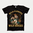 thumbnail image 1 of Wild Flowers Wild Horses T-Shirt, Wild Flowers TShirt, Country Girl Shirt, Country Concert Shirts, Western Tee Shirt, Cowgirl Shirt, Gifts for Her Tee Top, 1 of 1