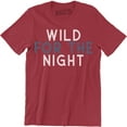 thumbnail image 1 of Wild For The Night Bachelor Booze Cruise Party Night Drinking Men's T-Shirt, 1 of 4