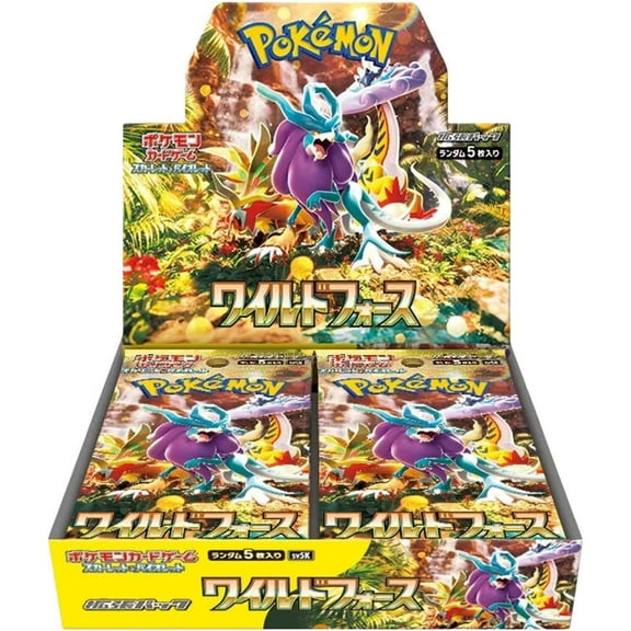 Scarlet  Violet - Wild Force Booster Box (Japanese)