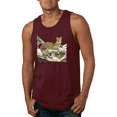 thumbnail image 1 of Wild Forest Spotted Cheetah Family Animal Lover Graphic Tank Top, 1 of 1