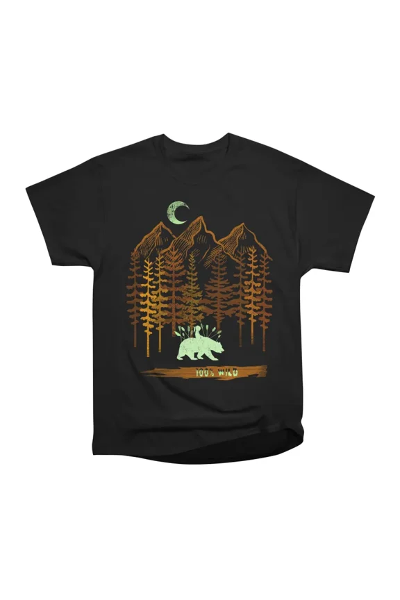 Wild Friends Girl and Bear T-Shirt Tee Gift For Him Merch For Her Apparel For Friend 10