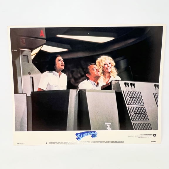 1983 Superman III Collectible Movie Lobby Card
