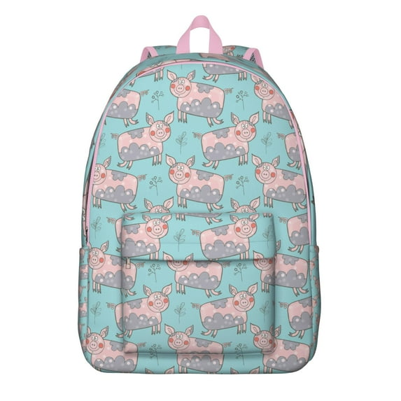 Wild Giraffe Lover Backpack, Lightweight Laptop Bag with Artistic Animal Skin Texture and Nature-Inspired Print for Students