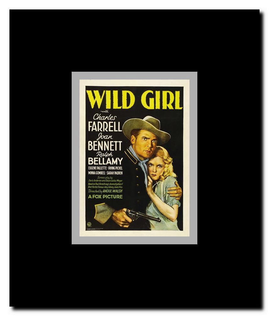 Wild Girl Framed Movie Poster