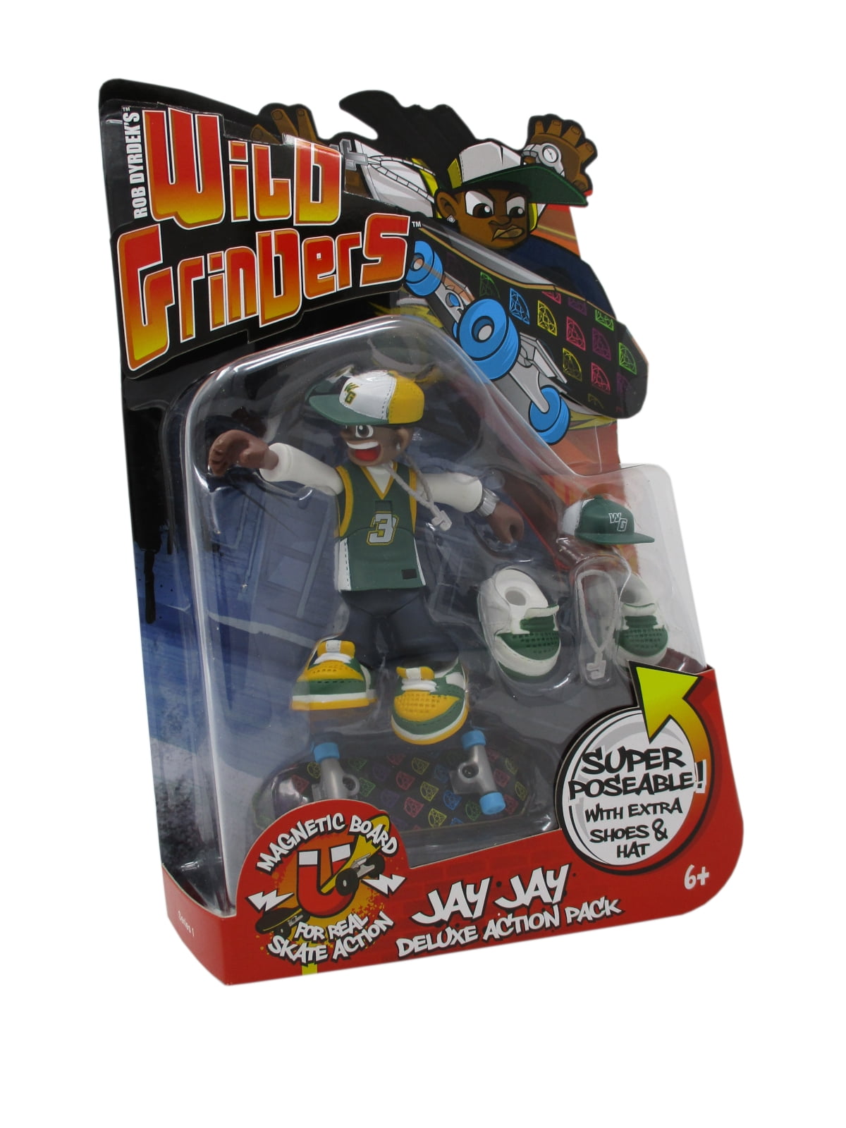 Wild Grinders JAY JAY Deluxe Action Pack - Walmart.com