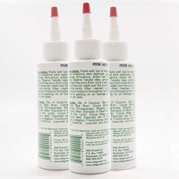 Wild Growth Hair Oil 3pcs x 4oz
