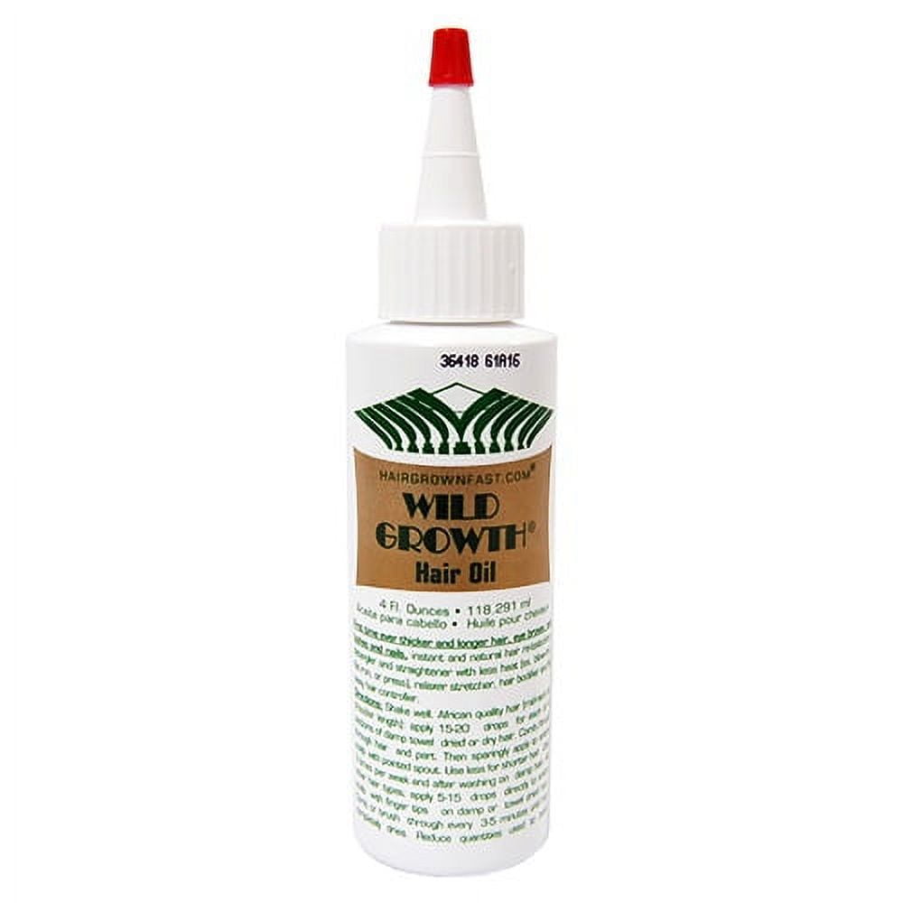 Wild Growth Hair Oil, 4 Oz, 2 Pack