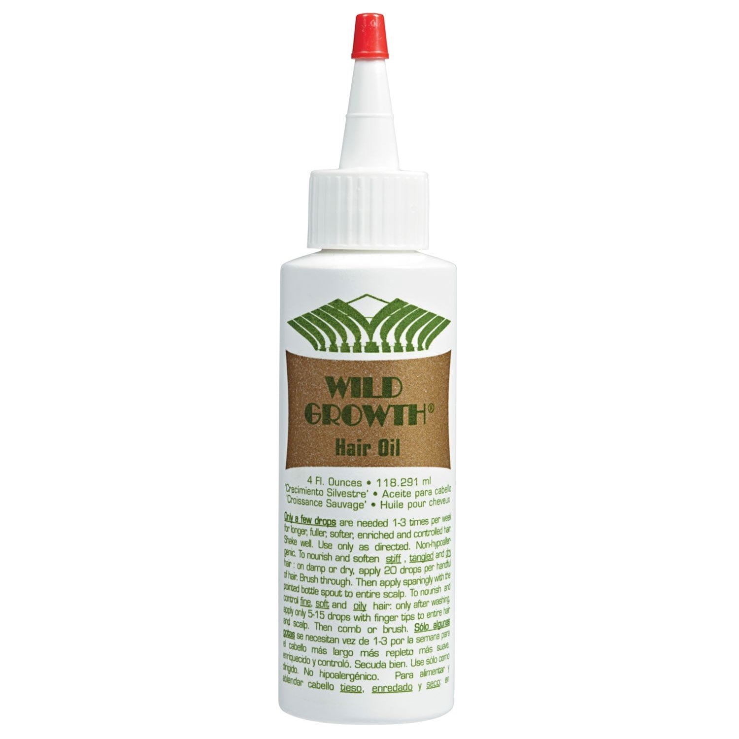 Wild Growth Hair Oil, 4 Oz, Pack of 6