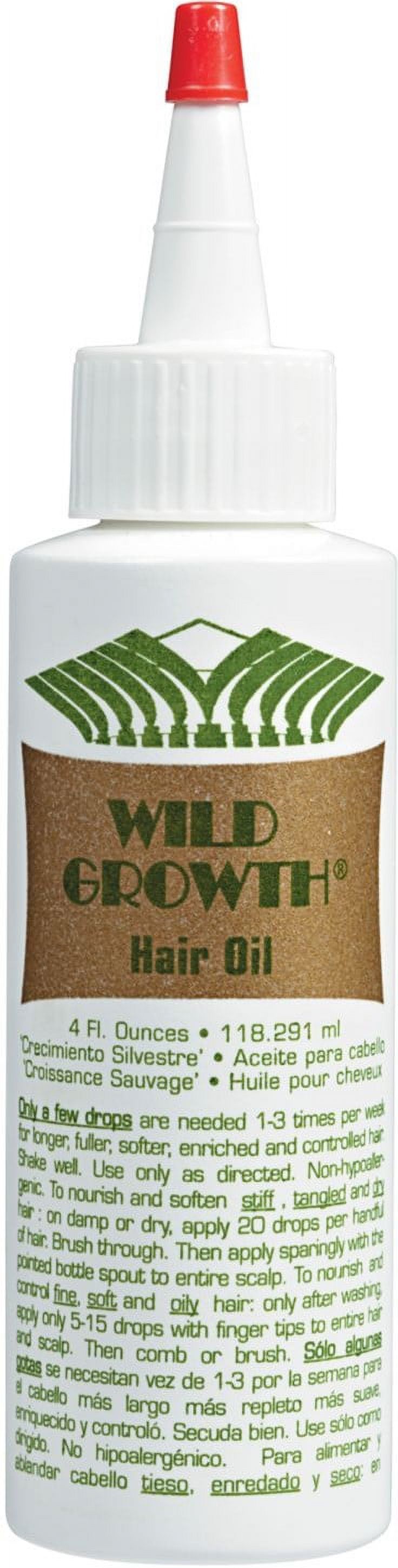 Wild Growth Hair Oil, 4 fl oz - image 1 of 4